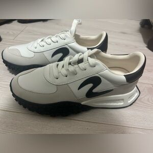 White and Black Sneakers